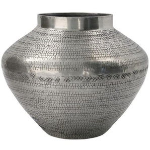 House Doctor Vase Arti M - Antique silver - Ø 23 cm - Höhe 18 cm