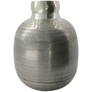 House Doctor Vase Artine - Antique silver - Ø 28 cm - Höhe 36 cm