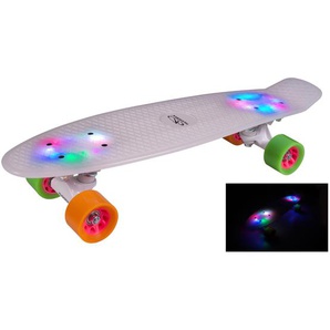 HUDORA-Skateboard Retro »Rainbow« - Weiß -