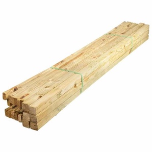 Hühnerkäfig 3x1,5x1,5 m Kiefernholz Imprägniert