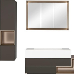 hülsta Badmöbel-Set Tetrim, (Set, 4-St), Breite 210,8 cm. Liefer- und Montageservice durch hülsta Monteure