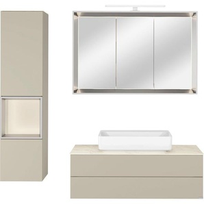 hülsta Badmöbel-Set Tetrim, (Set, 4-St), Breite 218,2 cm. Liefer- und Montageservice durch hülsta Monteure