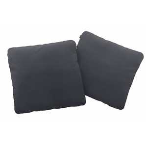 Dekokissen HÜLSTA SOFA hs.480 Dekokissen_Sitzkissen_Kissenhüllen Gr. B/L: 60 cm x 60 cm, 1 St., schwarz (schwarz, unifarben) Dekokissen uni wahlweise in Stoff oder Leder, drei Größen