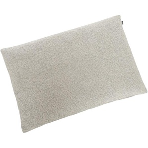Dekokissen HÜLSTA SOFA hs.480 Dekokissen_Sitzkissen_Kissenhüllen Gr. B/L: 91 cm x 63 cm, 1 St., grau (graubeige, unifarben) Dekokissen uni wahlweise in Stoff oder Leder, drei Größen