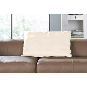 Rückenkissen HÜLSTA SOFA hs.432 Funktionskissen beige (perlcreme) Nackenrolle Sofa-Zubehör Dekokissen Funktionskissen mit Rolle wahlweise in Stoff oder Leder