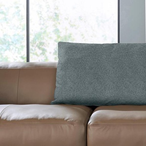 Rückenkissen HÜLSTA SOFA hs.432 Funktionskissen blau (graublau) Deko-Kissen Sofa-Zubehör Dekokissen Funktionskissen wahlweise in Stoff oder Leder