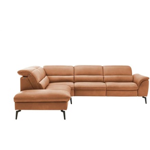 Hukla Ecksofa  Luisa ¦ braun ¦ Maße (cm): B: 298 H: 106 T: 258.0