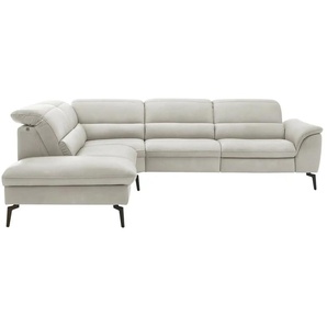 Hukla Ecksofa  Luisa ¦ grau ¦ Maße (cm): B: 298 H: 106 T: 258.0