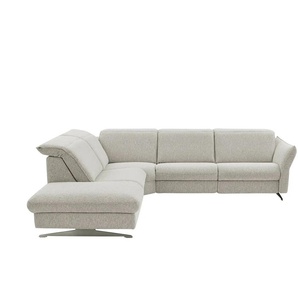 Hukla Ecksofa Mikrofaser Michelle ¦ beige ¦ Maße (cm): B: 292 H: 99 T: 258.0