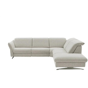 Hukla Ecksofa Mikrofaser Michelle ¦ beige ¦ Maße (cm): B: 292 H: 99 T: 258