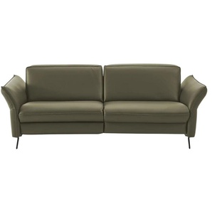 Hukla Einzelsofa  Anna ¦ grün ¦ Maße (cm): B: 222 H: 106 T: 108.0
