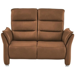 Hukla Einzelsofa Echtleder Corina ¦ braun ¦ Maße (cm): B: 146 H: 112 T: 90.0