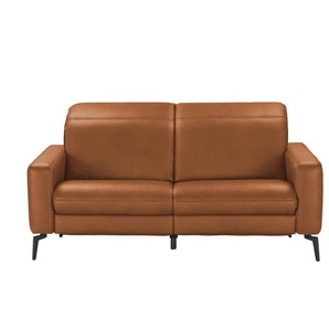 Hukla Einzelsofa  Jona ¦ braun ¦ Maße (cm): B: 186 H: 88 T: 124.0