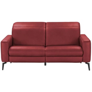 Hukla Einzelsofa  Jona ¦ rot ¦ Maße (cm): B: 186 H: 88 T: 105.0