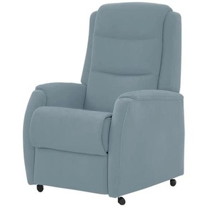 Hukla Fernsehsessel auf Rollen Max - blau - Materialmix - 72 cm - 109 cm - cm 82,0 | Möbel Kraft