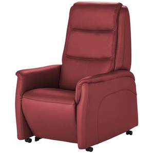 Hukla Fernsehsessel   Dean - rot - Materialmix - 70 cm - 107 cm - 88 cm | Möbel Kraft