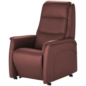 Hukla Fernsehsessel   Dean - rot - Materialmix - 70 cm - 109 cm - 88 cm | Möbel Kraft