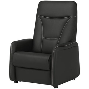 Hukla Fernsehsessel  Manuel XL ¦ schwarz ¦ Maße (cm): B: 84 H: 108 T: 90