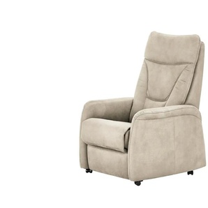 Hukla Fernsehsessel Mikrofaser - creme - Materialmix - 78 cm - 108 cm - cm 90,0 | Möbel Kraft