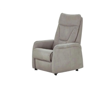Hukla Fernsehsessel Mikrofaser - grau - Materialmix - 78 cm - 108 cm - cm 90,0 | Möbel Kraft