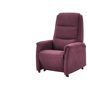 Hukla Fernsehsessel mit Aufstehhilfe Dean - rot - Materialmix - 70 cm - 105 cm - cm 88,0 | Möbel Kraft