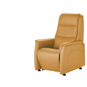 Hukla Ledersessel mit verschiedenen Funktionen Dean - gelb - Materialmix - 70 cm - 109 cm - cm 88,0 | Möbel Kraft