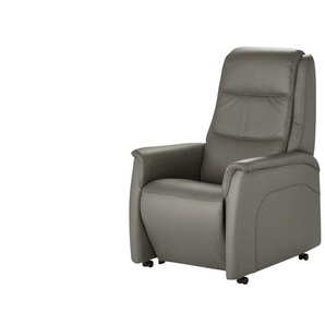 Hukla Ledersessel mit verschiedenen Funktionen Dean - grau - Materialmix - 70 cm - 109 cm - cm 88,0 | Möbel Kraft