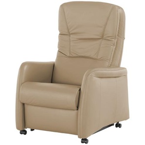 Hukla Ledersessel mit verschiedenen Funktionen Tobias ¦ braun ¦ Maße (cm): B: 75 H: 102 T: 88.0