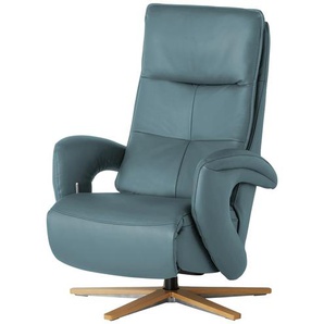 Hukla Relaxsessel  Edvin - blau - Materialmix - 75 cm - 108 cm - 87 cm | Möbel Kraft