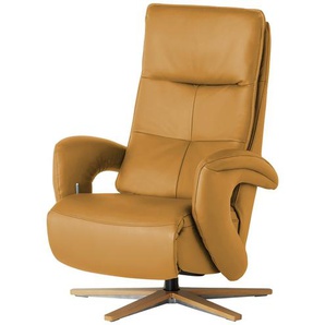 Hukla Relaxsessel  Edvin - orange - Materialmix - 75 cm - 108 cm - 87 cm | Möbel Kraft