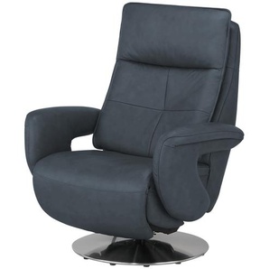 Hukla Relaxsessel  Edvin XL - blau - Materialmix - 92 cm - 115 cm - 88 cm | Möbel Kraft