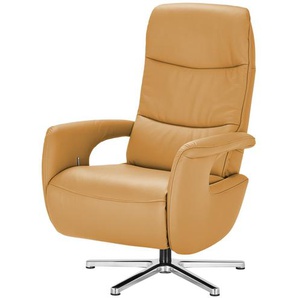 Hukla Relaxsessel  Enno ¦ gelb ¦ Maße (cm): B: 72 H: 110 T: 85