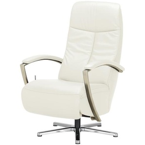 Hukla Relaxsessel  Enno - weiß - Materialmix - 72 cm - 110 cm - 85 cm | Möbel Kraft