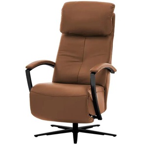 Hukla Relaxsessel Leder Pierre ¦ braun