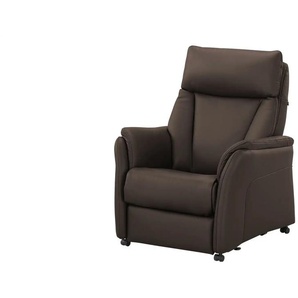Hukla Relaxsessel   Pascal  ¦ braun ¦ Maße (cm): B: 83 H: 105 T: 90.0