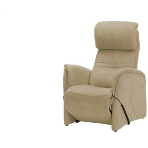Hukla Relaxsessel  Pierre ¦ beige ¦ Maße (cm): B: 75 H: 108 T: 87.0