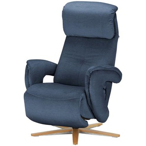 Hukla Relaxsessel  Pierre - blau - Materialmix - 75 cm - 113 cm - 87 cm | Möbel Kraft