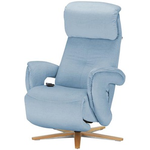 Hukla Relaxsessel  Pierre - blau - Materialmix - 75 cm - 113 cm - 87 cm | Möbel Kraft