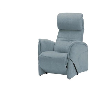 Hukla Relaxsessel  Pierre ¦ blau ¦ Maße (cm): B: 75 H: 108 T: 87.0