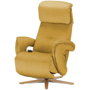 Hukla Relaxsessel  Pierre - gelb - Materialmix - 75 cm - 113 cm - 87 cm | Möbel Kraft