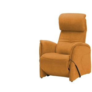 Hukla Relaxsessel  Pierre ¦ gelb ¦ Maße (cm): B: 75 H: 108 T: 87.0
