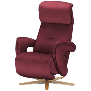 Hukla Relaxsessel  Pierre - rot - Materialmix - 75 cm - 113 cm - 87 cm | Möbel Kraft