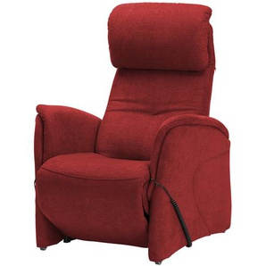 Hukla Relaxsessel - rot - Materialmix - 75 cm - 108 cm - 87 cm | Möbel Kraft