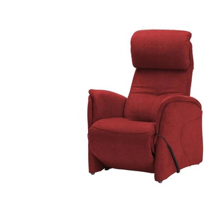 Hukla Relaxsessel - rot - Materialmix - 75 cm - 108 cm - cm 87,0 | Möbel Kraft