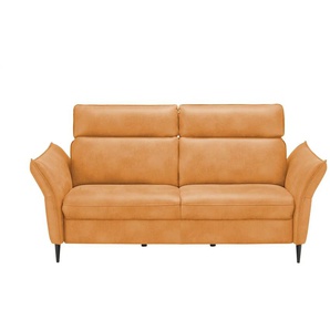 Hukla Sofa 2 5-sitzig Solea - gelb - Materialmix - 196 cm - cm 95,0 | Möbel Kraft