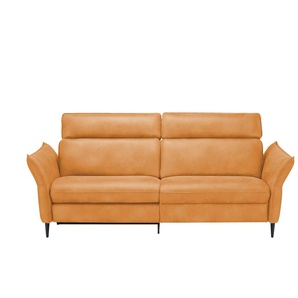 Hukla Sofa 3-sitzig Solea - gelb - Materialmix - 224 cm - cm 95,0 | Möbel Kraft
