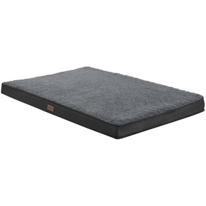 Hundebett Milow orthopädisch wendbar 112x81 cm grau