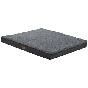 Hundebett Milow orthopädisch wendbar 76x51 cm grau
