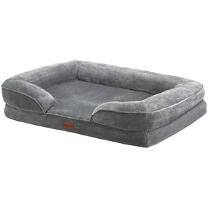 Hundebett Sheena L 98 x 70 cm Grau