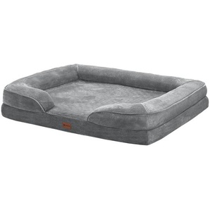 Hundebett Sheena XL 105 x 82 cm Grau